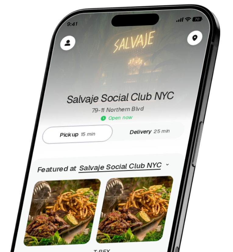 Salvaje Social Club NYC app preview